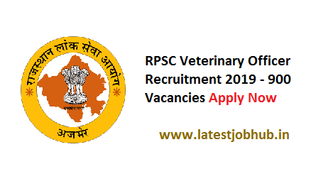 RPSC Veterinary Officer Recruitment 2019