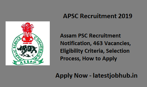 APSC Recruitment 2019