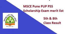Maharashtra Scholarship Result 2021