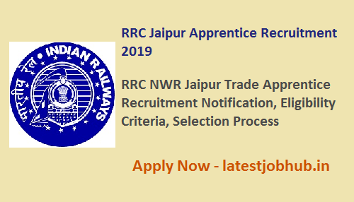 RRC Jaipur Apprentice Recruitment 2019