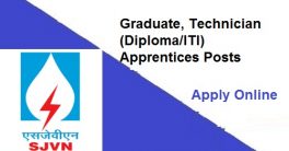 SJVN Limited Recruitment 2020