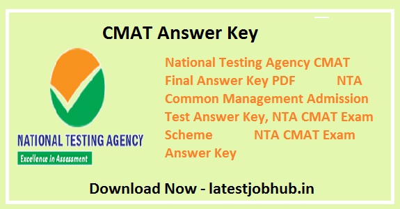 CMAT Answer Key 2023-24