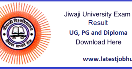 Jiwaji University Result 2022