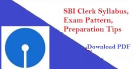 SBI Clerk Prelims Main Syllabus