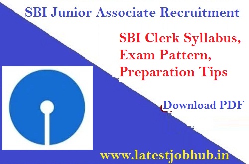 SBI Clerk Syllabus 2022