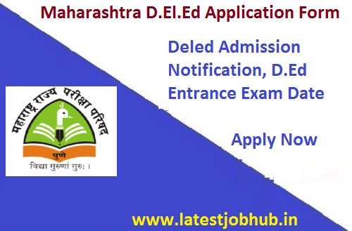 Maharashtra D.El.Ed Application Form 2023