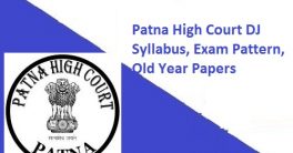 Patna High Court District Judge Syllabus 2024