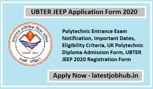 UBTER Polytechnic Admission Form