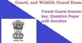 Delhi Forest Guard Answer Key 2022