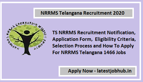NRRMS Telangana Recruitment 2020
