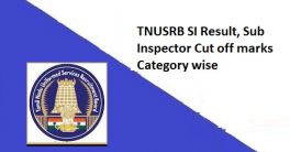 TN Police SI Result 2024