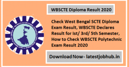 WBSCTE Diploma Result 2022