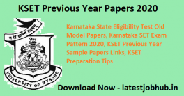 KSET Previous Year Papers 2021
