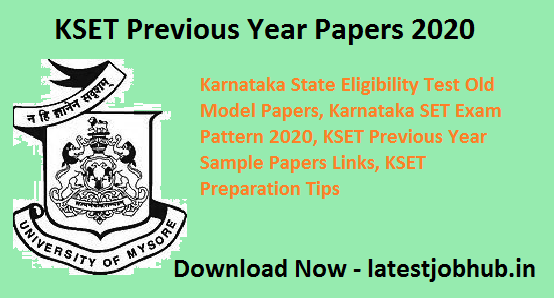 KSET Previous Year Papers 2021