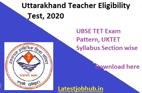 Uttarakhand TET Syllabus 2021
