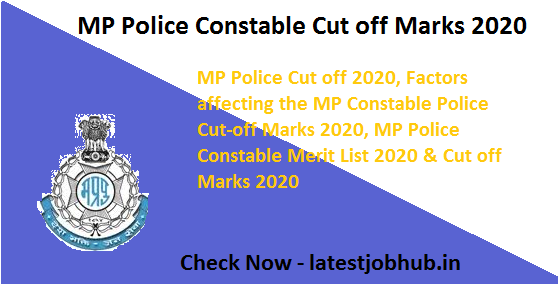 MP Police Constable Cut off Marks 2022