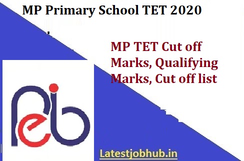 MPPEB Primary TET Cut off Marks 2022