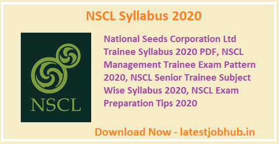 NSCL Syllabus 2020