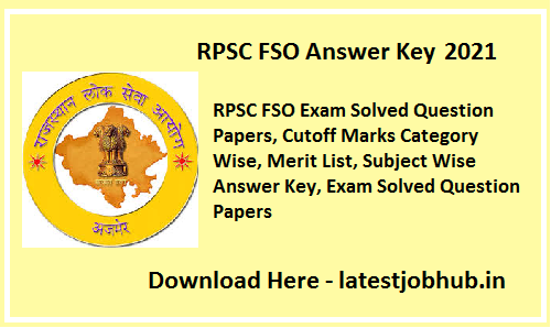 RPSC-FSO-Answer-Key-2021