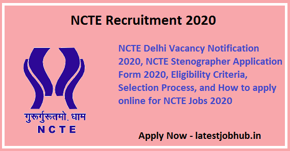 NCTE-Recruitment-2020