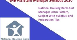 NHB-Assistant-Manager-Syllabus-2020