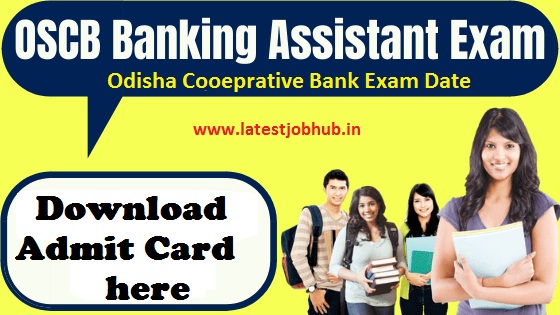 OSCB Banking Assistant Admit Card 2022