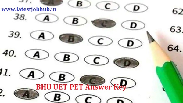 BHU UET PET Answer key 2020