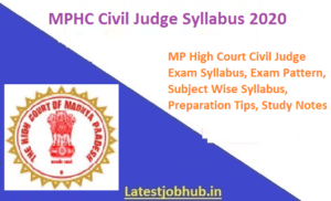 MPHC-Civil-Judge-Syllabus-2020