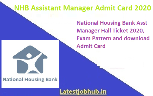 NHB-Assistant-Manager-Admit-Card-2020