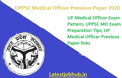 UPPSC Medical Officer Previous Year Papers 2020