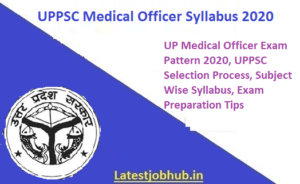 UPPSC-Medical-Officer-Syllabus-2020