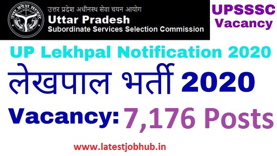 UP Lekhpal Recruitment 2021, UPSSSC 7882 Chakbandi Lekhpal