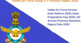 Indian Air Force Group X Y Previous Papers 2021