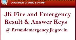 JK Fire and Emergency Services Result 2023