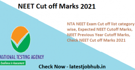 NEET Cut off Marks 2022