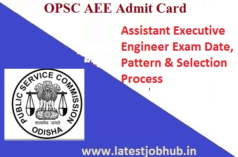OPSC AEE Admit Card 2020-21