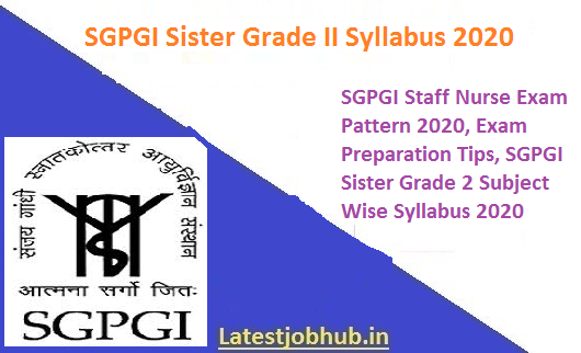 SGPGI-Sister-Grade-II-Syllabus-2020