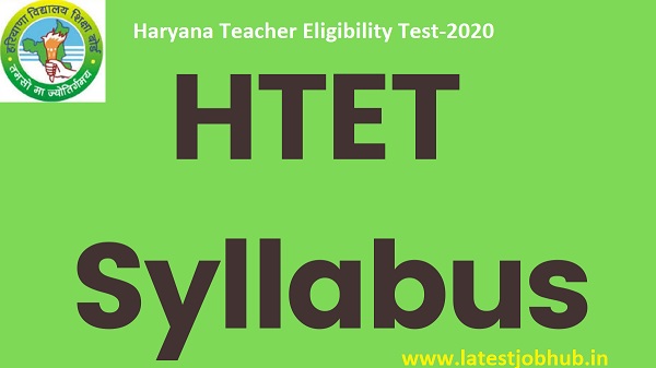 Haryana TET Syllabus