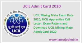 UCIL-Admit-Card-2020