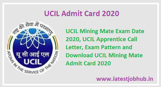 UCIL-Admit-Card-2020