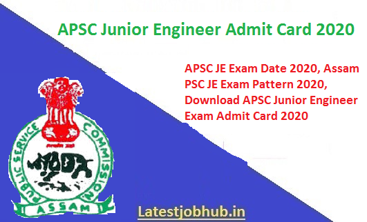 APSC-Junior-Engineer-Admit-Card-2020
