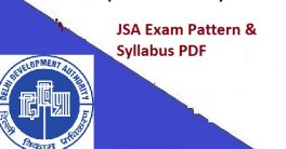 DDA JSA Exam Syllabus