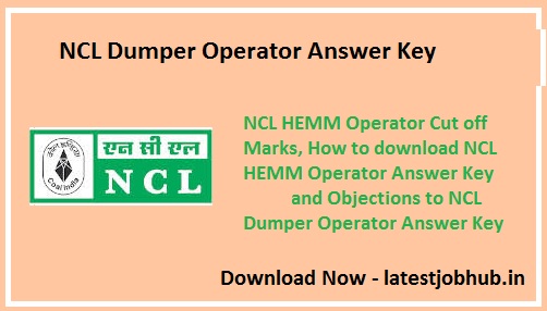 NCL Dumper Operator Answer Key 2023-24
