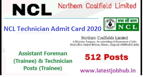 NCL-Technician-Admit-Card-2020