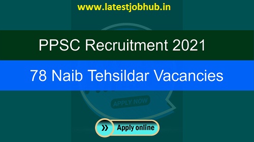 PPSC Naib Tehsildar Recruitment
