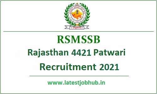 RSMSSB-patwari-recruitment-2021