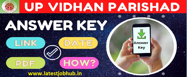 UP Vidhan Parishad RO Answer Key 2021
