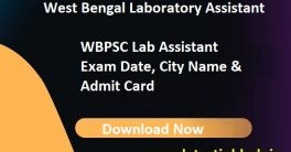 West Bengal PSC Lab Assistant Admit Card