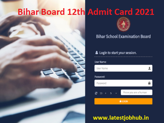 Bihar Board Dummy Admit Card 2021
