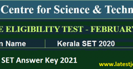 Kerala SET Paper Solution